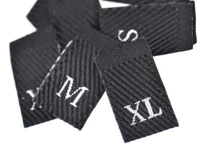 Woven Size Labels,apparel accessories garment label tag, | Taiwantrade.com