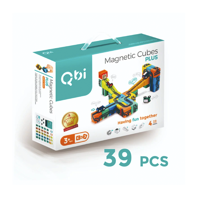 Qbi Magnetic Building Block Toy Set – Plus Pack | Taiwantrade.com