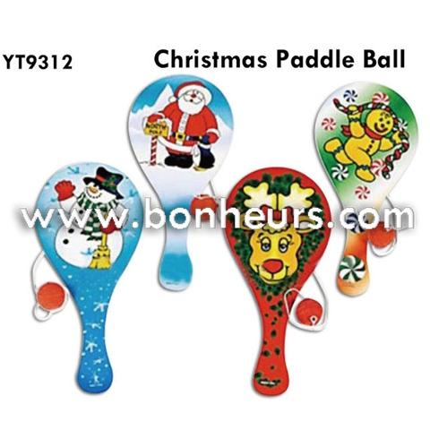 CHRISTMAS PADDLE BALL