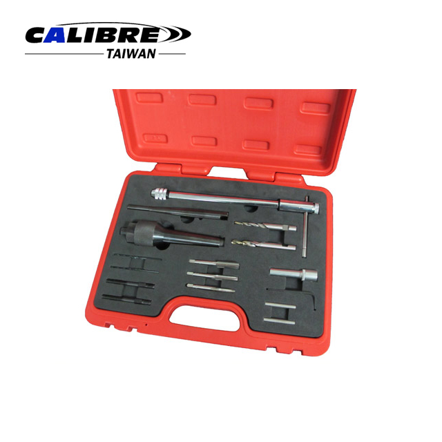 TAIWAN CALIBRE 16pc Damaged Glow Plug Removal Remover Tool Kit Glow
