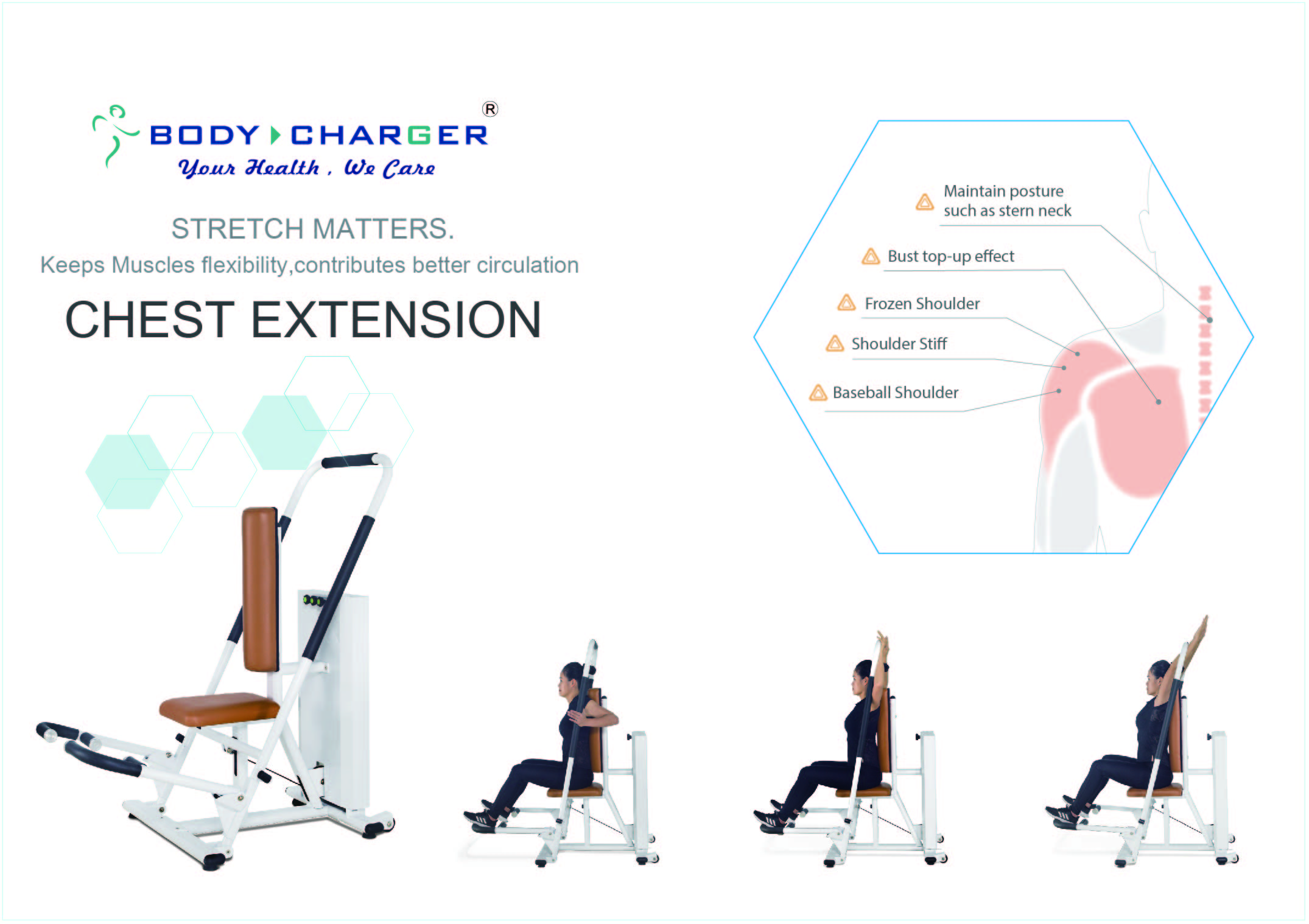 Shoulder stretching online machine