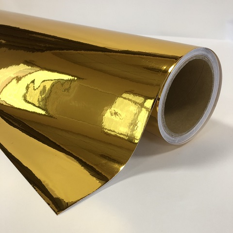 Double Sided Mirror Gold Polyester ( PET ) Film for CAD/CAM