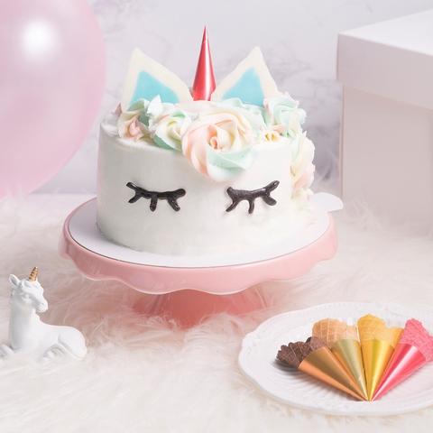 Unicorn Rainbow Cake DIY Tutorial 