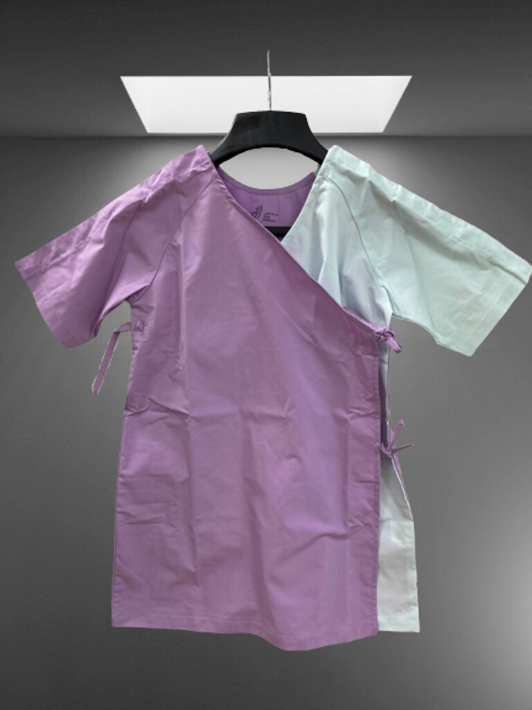 REUSABL EXAMINATION REHAB CLOTHES PATIENT GOWN Taiwantrade