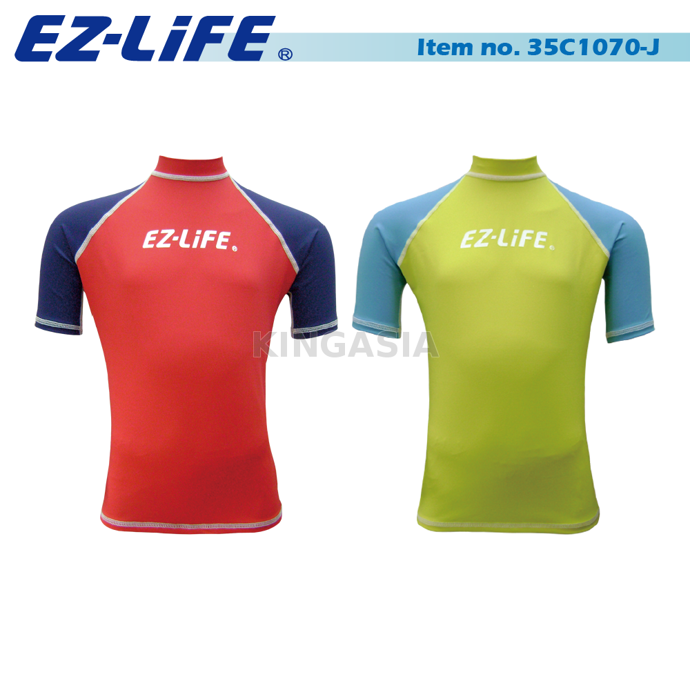 EZLiFE Junior's UV protection 50+ rash guards