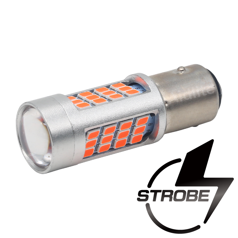 Strobe Brake LED Bulb 42 SMD2835 LED 1157 BAY15D Tail / Brake