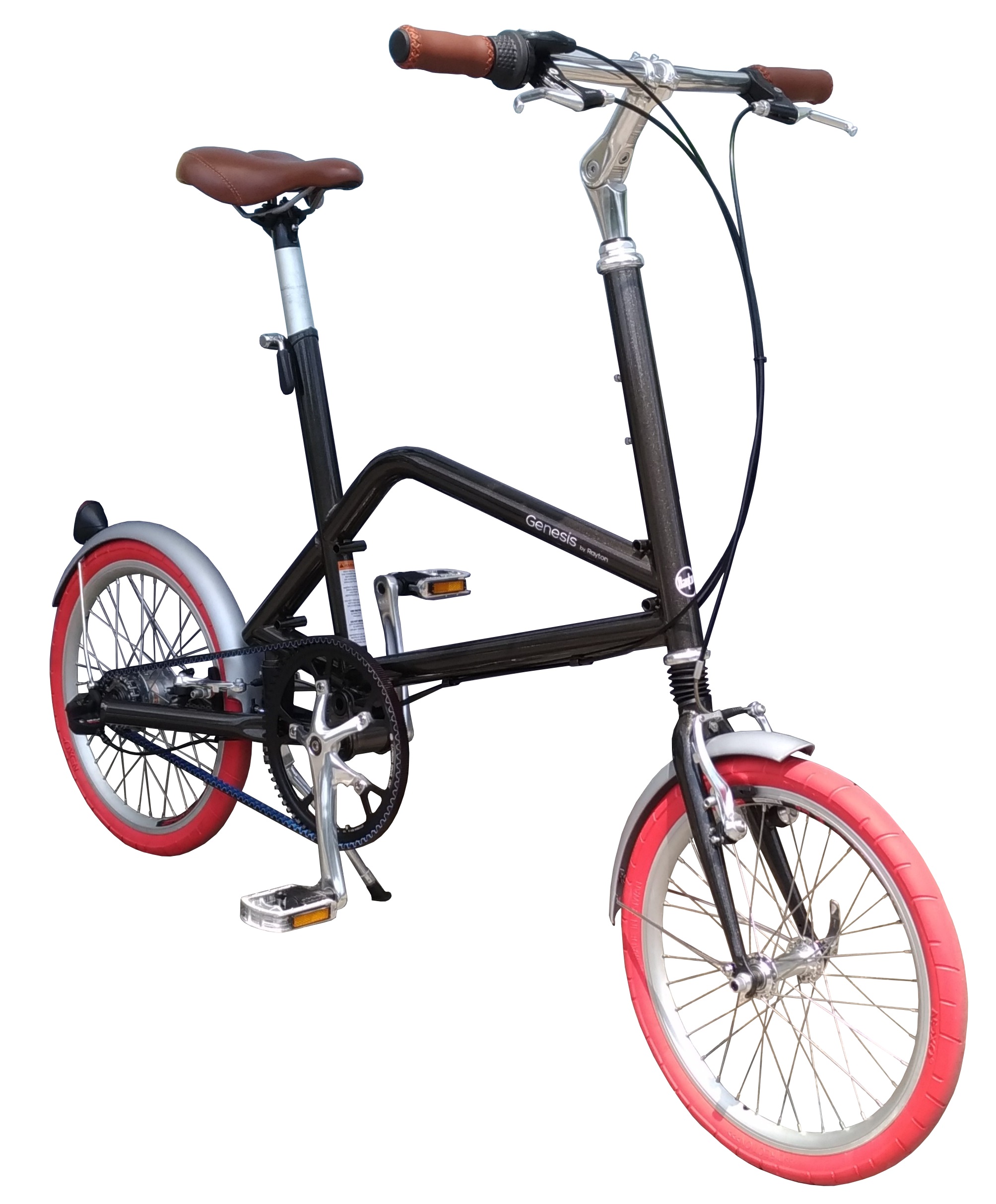 3 speed belt drive bicycle