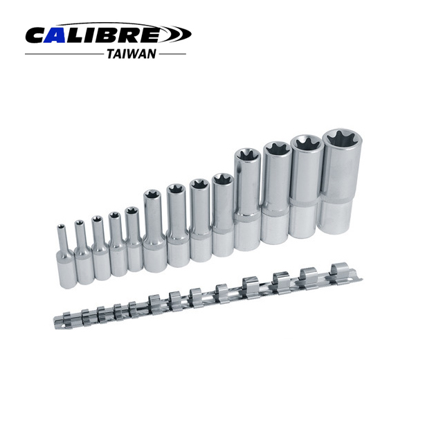 calibre-hand-tools-1-4-3-8-1-2-dr-13pc-e4-e24-torx-star-female