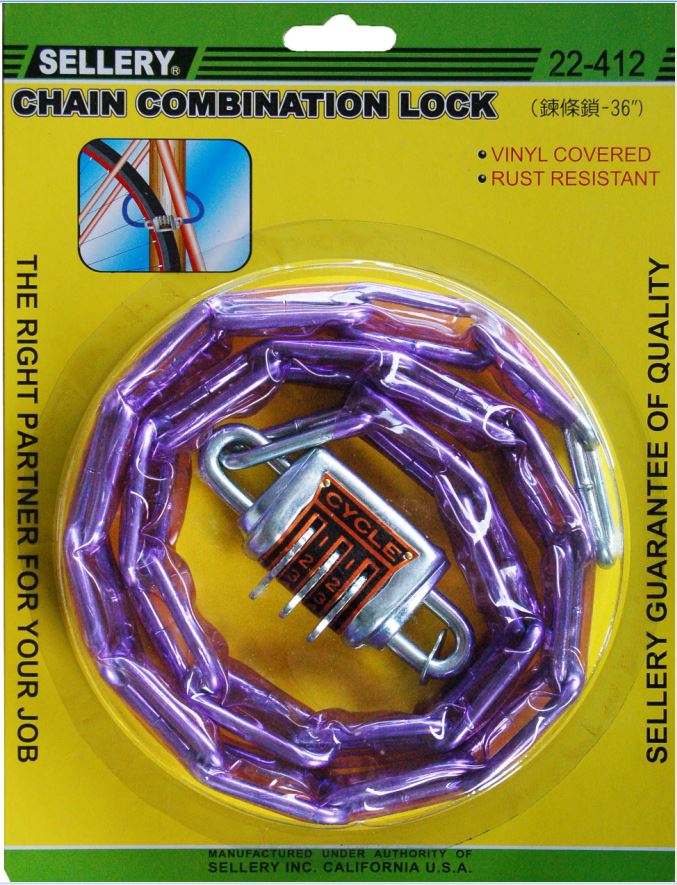 combination chain lock