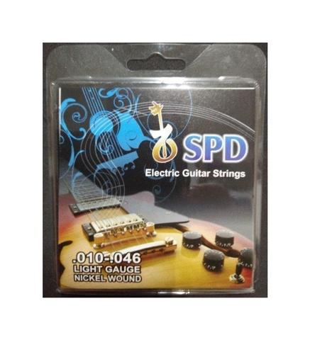 SPD Electric Guitar Strings, Nickel Wound .010-.046, Light Gauge SPE-562NXL