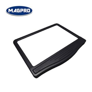 Full Page Magnifier With Black Flat Frame 