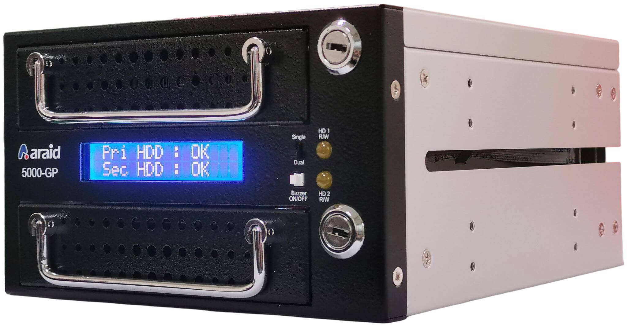 Internal 2-bay RAID Enclosure for 3.5