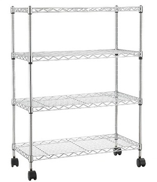 Metal rack 4-tier Item no. L424Q4