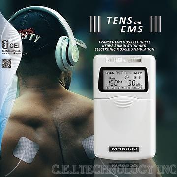 TENS & Muscle Stimulator Machine MH6000B