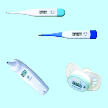 Digital Clinical Thermometer, Ear Thermometer, Pacifier Thermometer