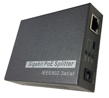 PS103G 1 Port Gibabit PoE IEEE 802.3at  PoE IEEE 802.3af  PoE Splitter Out 5V 9V 12V Metal case