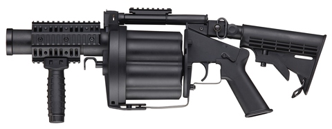 ICS MGL Full Size Airsoft Revolver Grenade Launcher