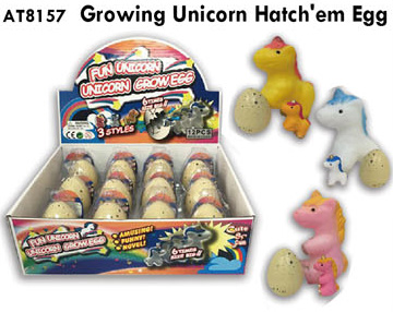 growing hatching unicorn