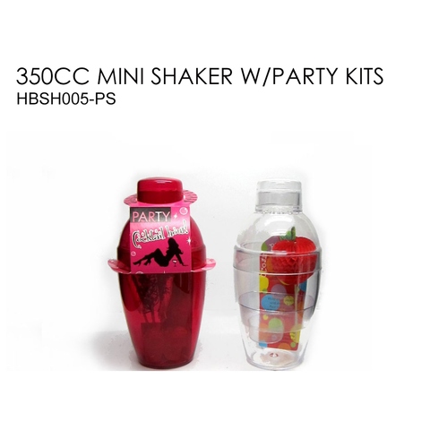 350CC MINI SHAKER WITH PARTY KITS HBSH005-PS