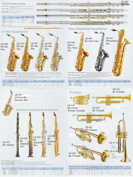 LAZER Exquisite Wind Instruments