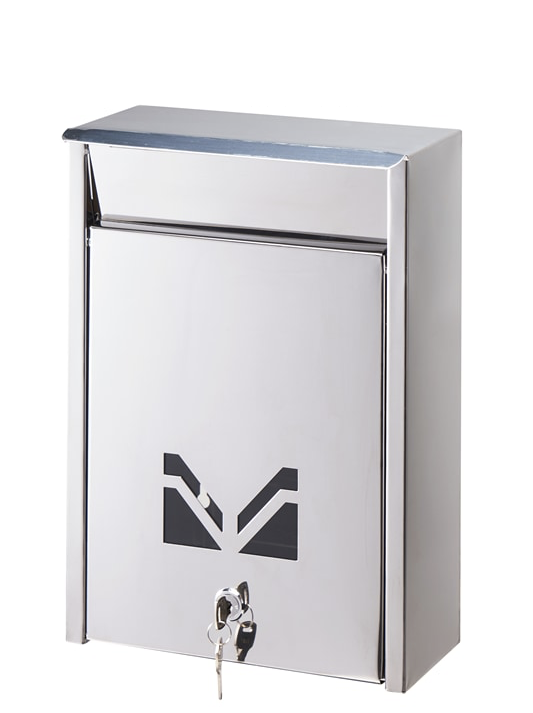 Stainless Square Home Mailbox