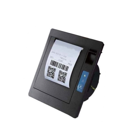 mount-on 3” thermal printer set with Auto-cutter, USB or RS232, Black