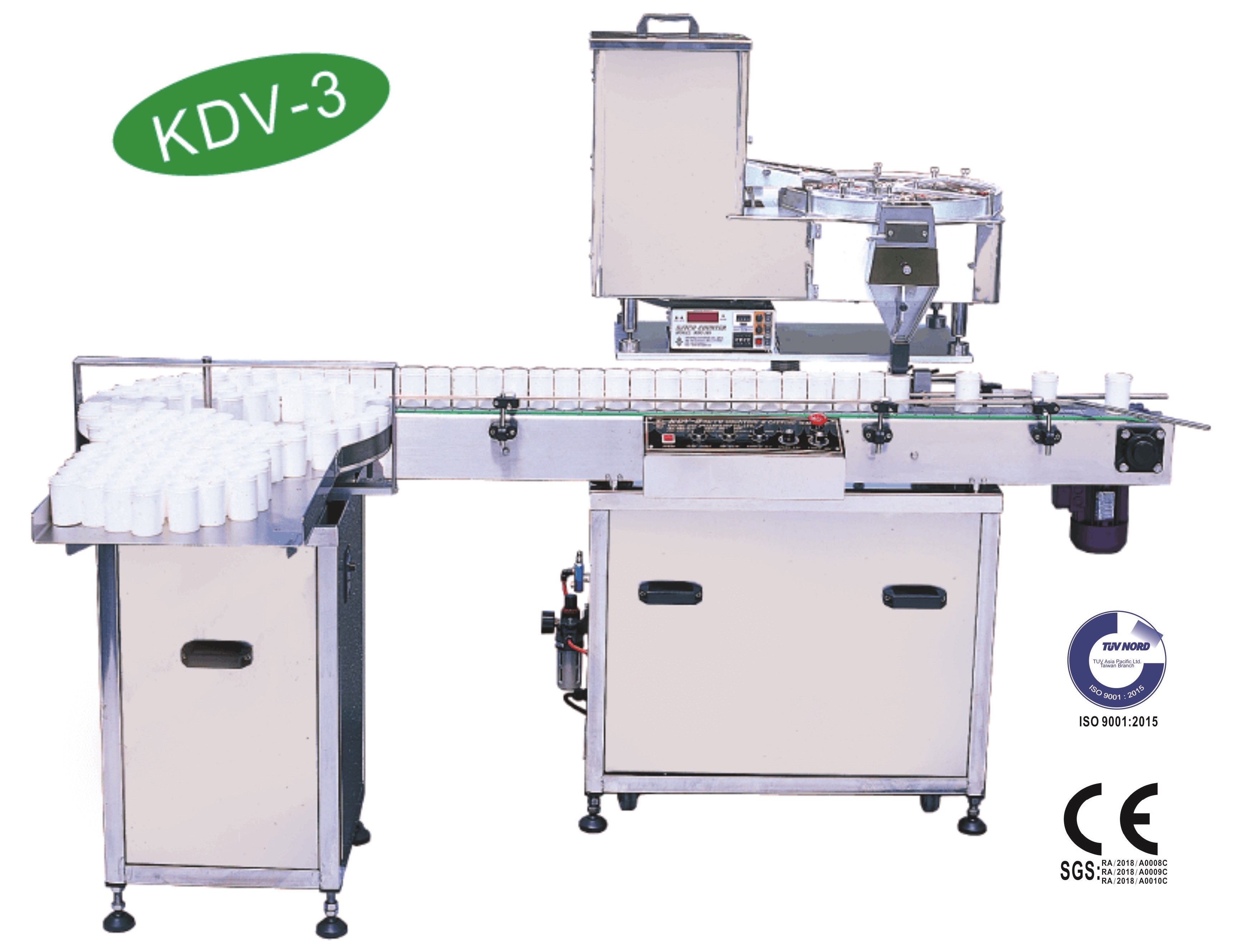 Automatic Capsule Bottle Counting Filling Machine,Kwang Dah Enterprises