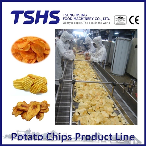 Potato Chip Cutter Plant Best Potao Chips Processing Line - China