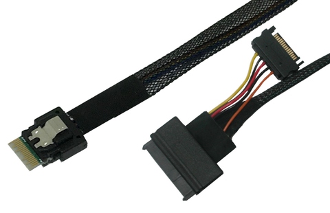 Slimline SAS 4i SFF-8654 to SFF-8639 U.2 Cable | Taiwantrade.com