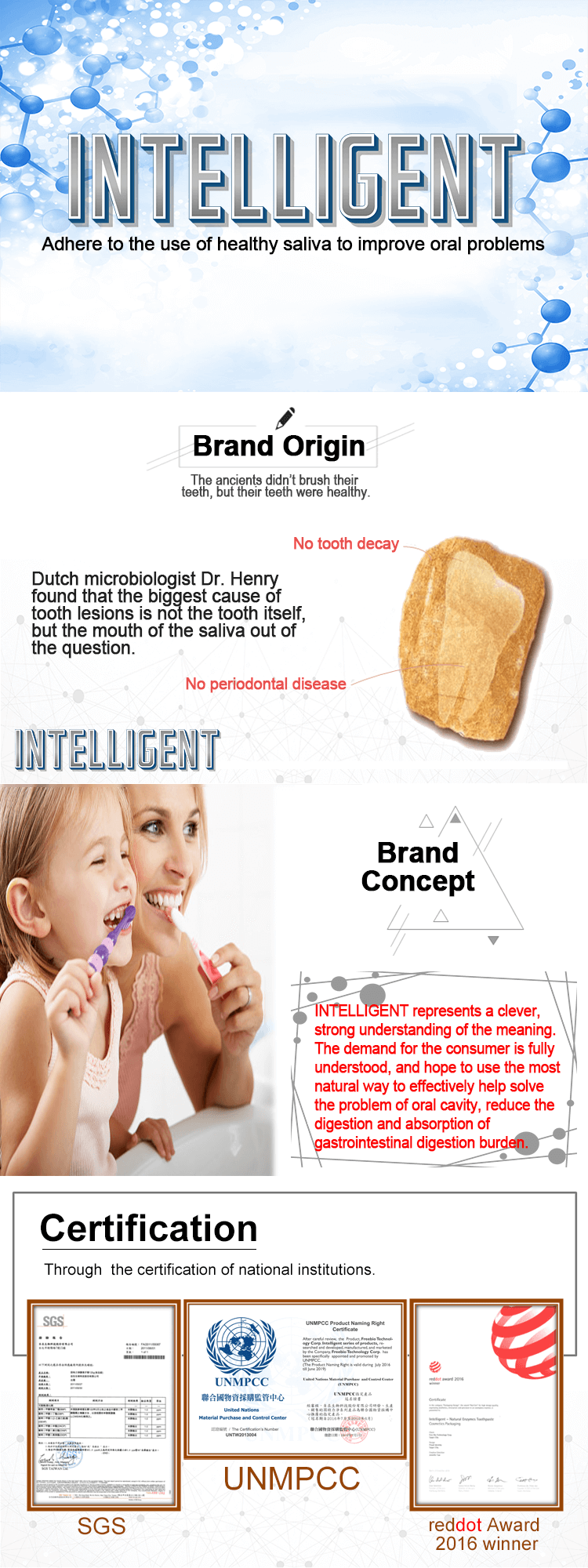 INTELLIGENT Saliva Enzymes Mouth Ulcers Toothpaste recurrent due to treatment home remedy