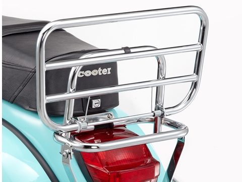 Vespa RMS portabauletto Rear Rack Chrome Vespa px-lml //Carrier Vespa Chromed px-lml Vespa Carrier Rack