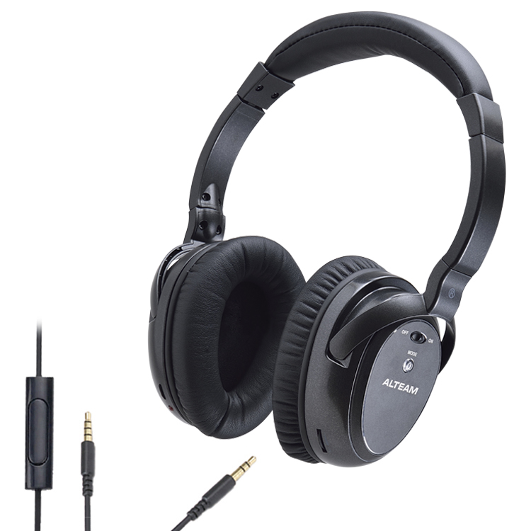 corded noise cancelling headphones