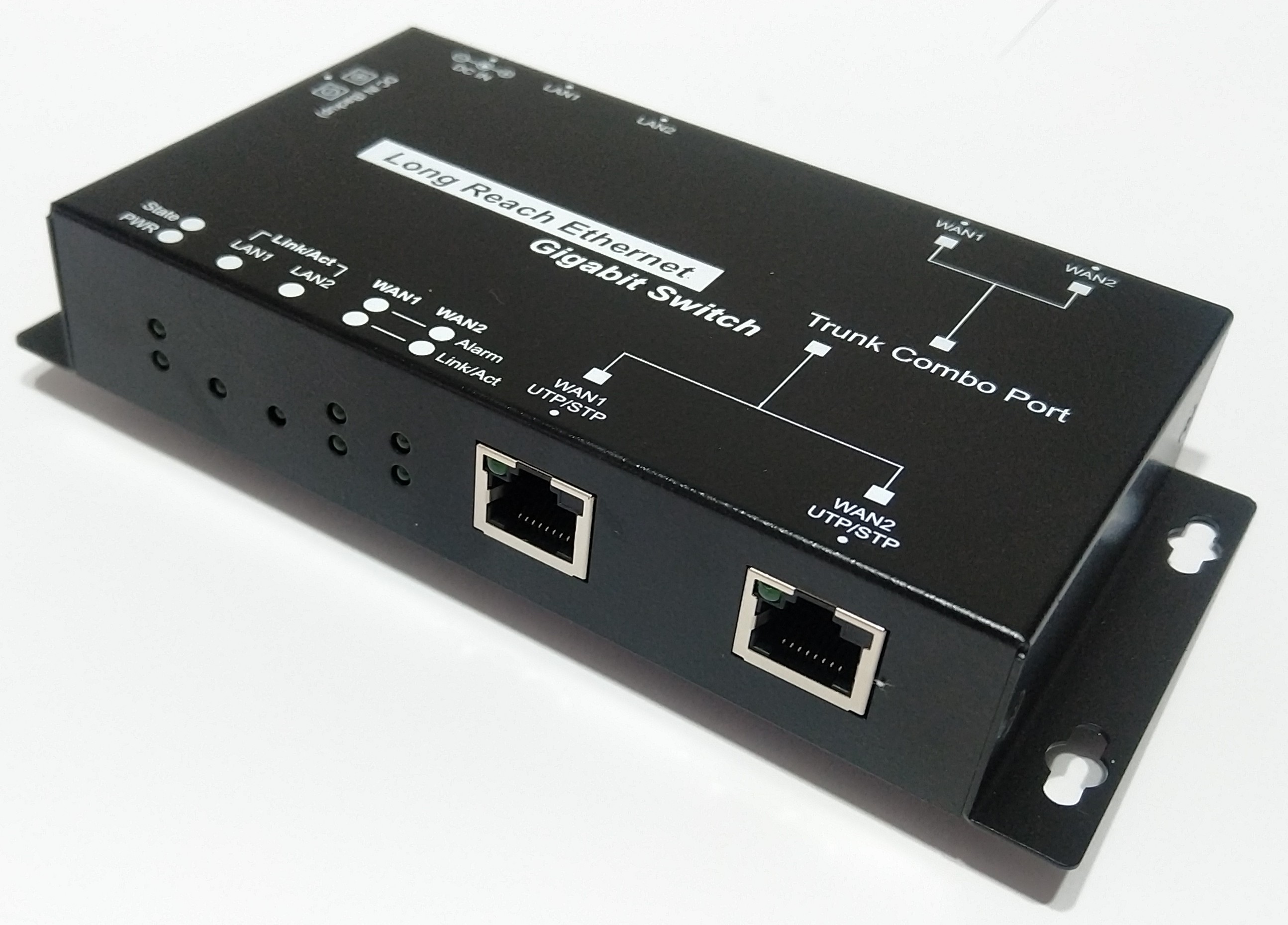 Two WAN, Long Reach Switch/Repeater