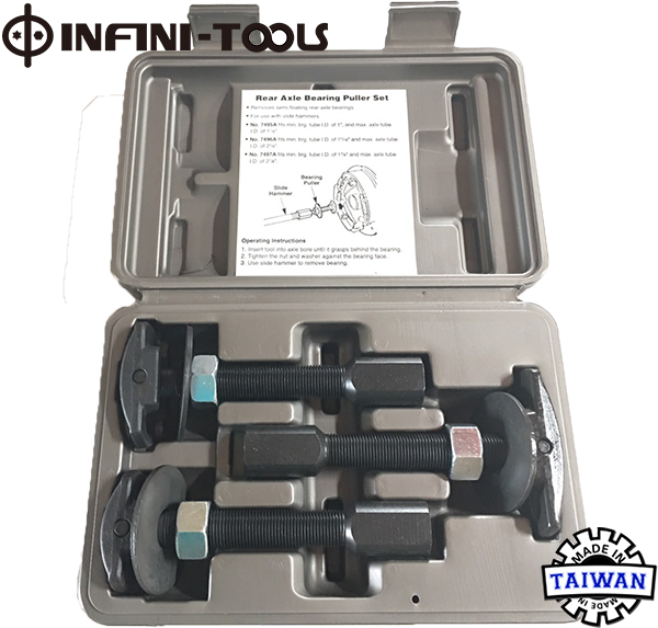 Rear Axle Bearing Puller Service Set, 3piece