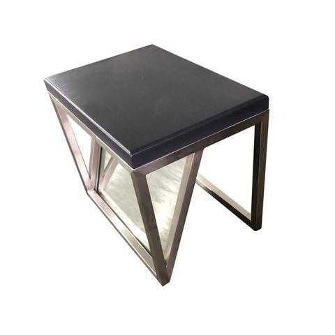 Shoe Bench With Mirror Shelf Cushion Seat Abba Display Fixtures