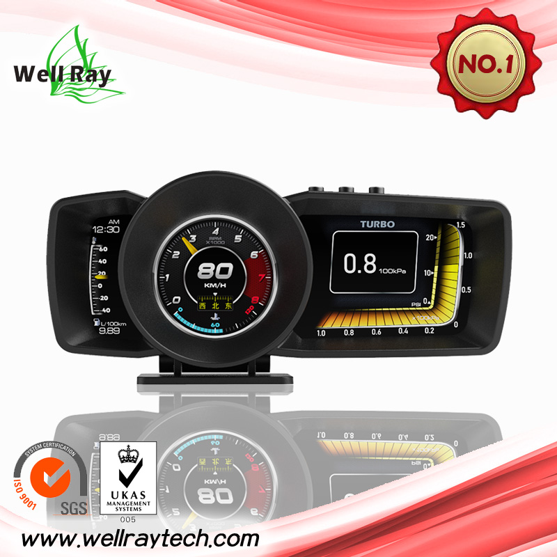 F12 OBDII GPS MultiFunction Racing Gauge