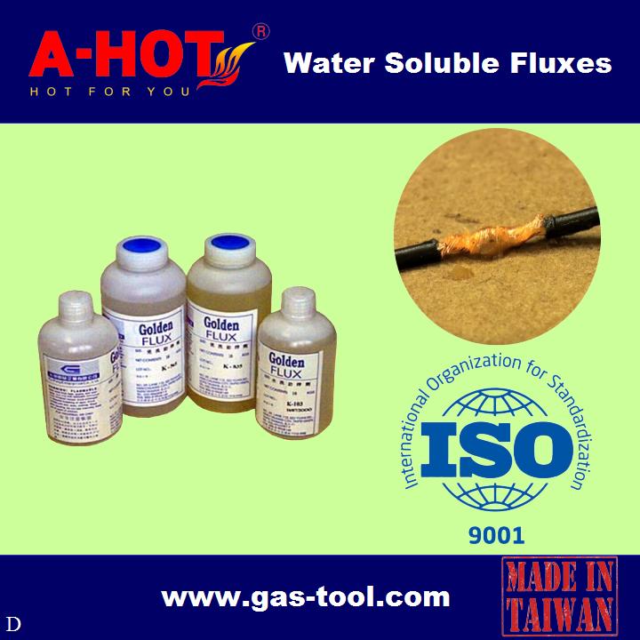 Water Soluble Flux for Use in Electronics