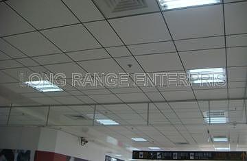 Alum Ceiling Tile Suspended Ceiling Grid Acoustic Tile