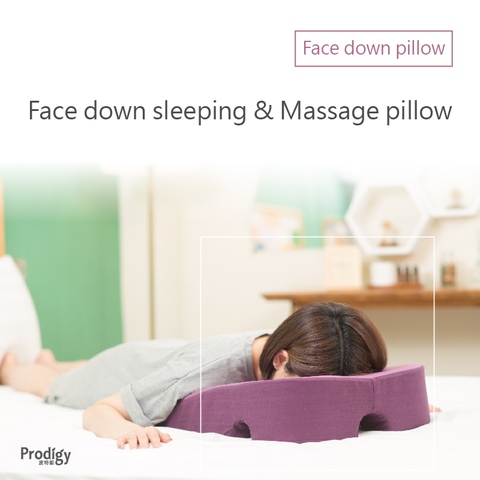 Face down 2024 pillow for massage