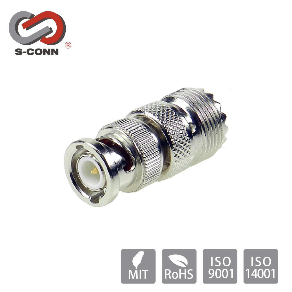Connettore BNC Amphenol UG274/U - Jack TEE Spina RF