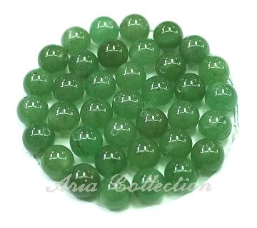 Aventurine 6mm Ball Drilled Half Way