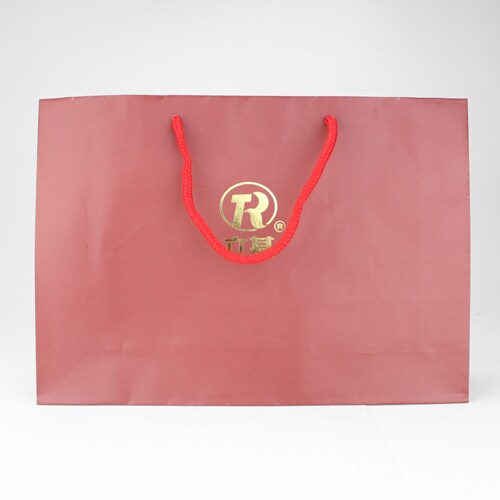 Hot seller newest design 2017 Offset Press foil stamping paper bag