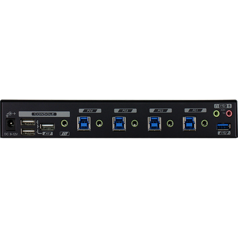 10 Port USB Switch, KM Switcher with USB HID, Hotkey Switching