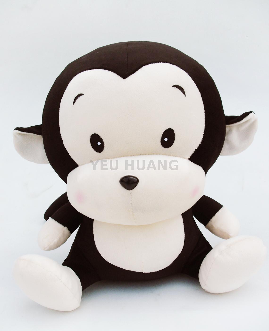 black monkey stuffed animal