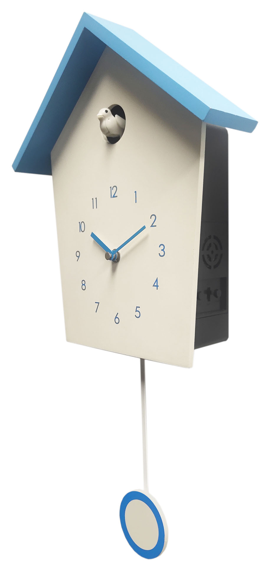Modern Bird House Pendulum Cuckoo Wall Clock Slow Pendulum Taiwantrade Com