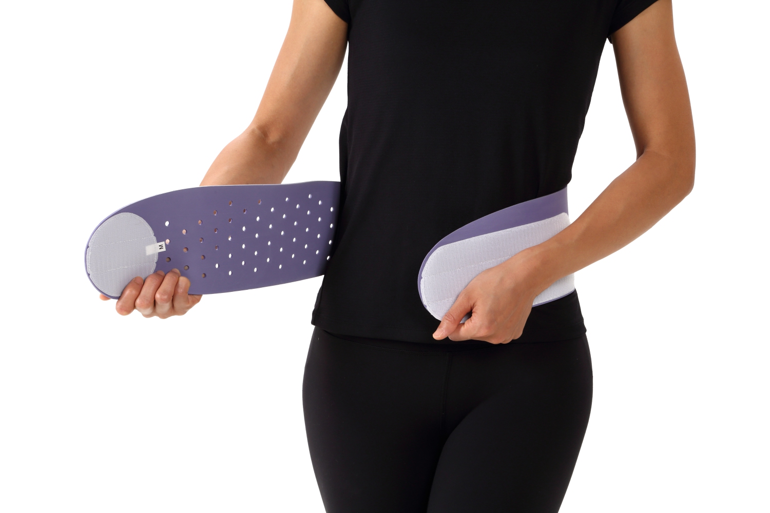 Rubber Waist Supporter Textured Surface