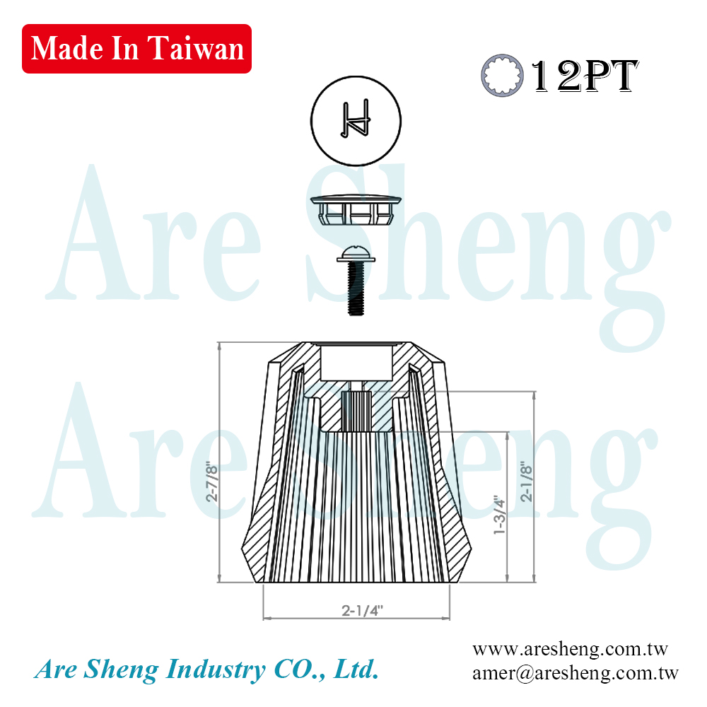 Price Pfister handle drawing - Are Sheng 