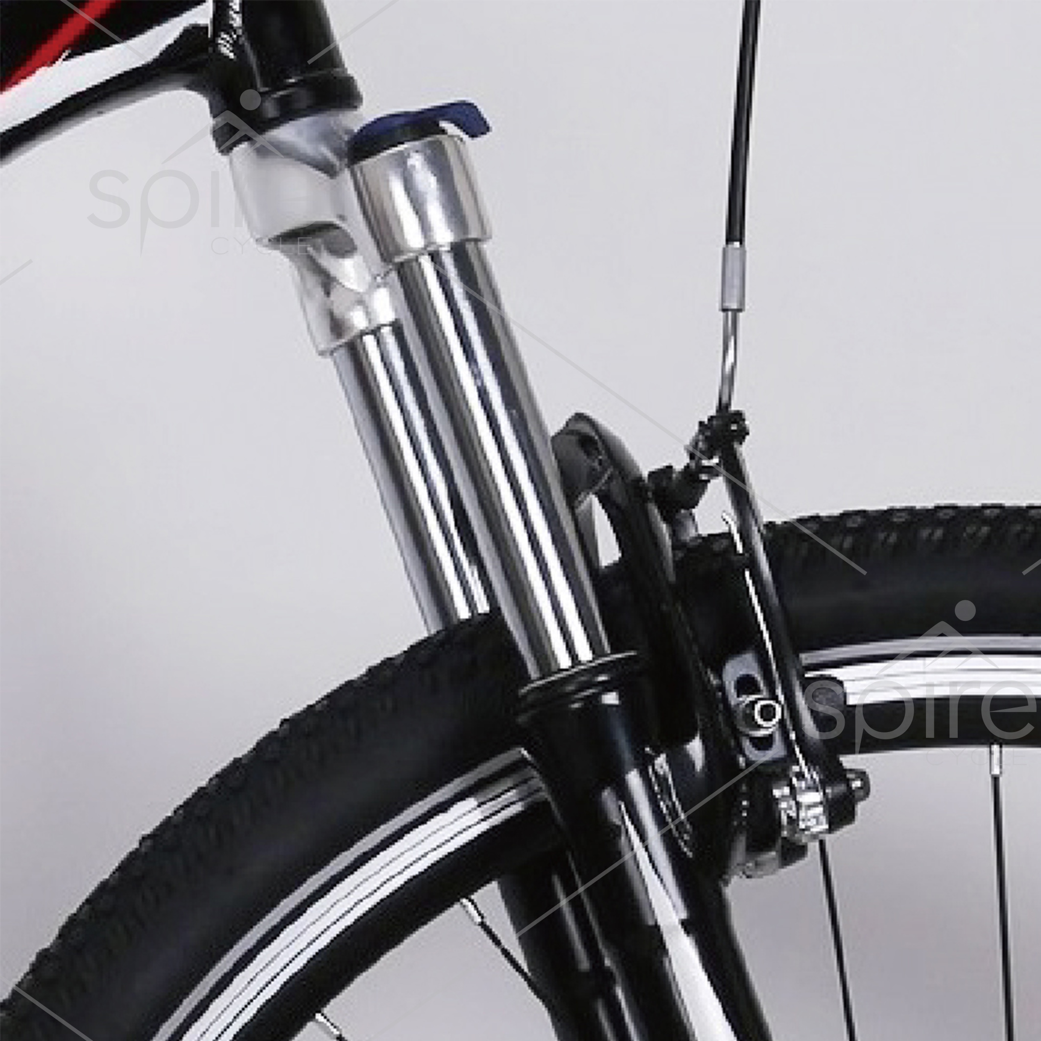 steel mountain bike fork