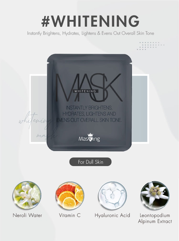 Taiwan In Stock Beauty Products Masking Whitening Facial Sheet Mask