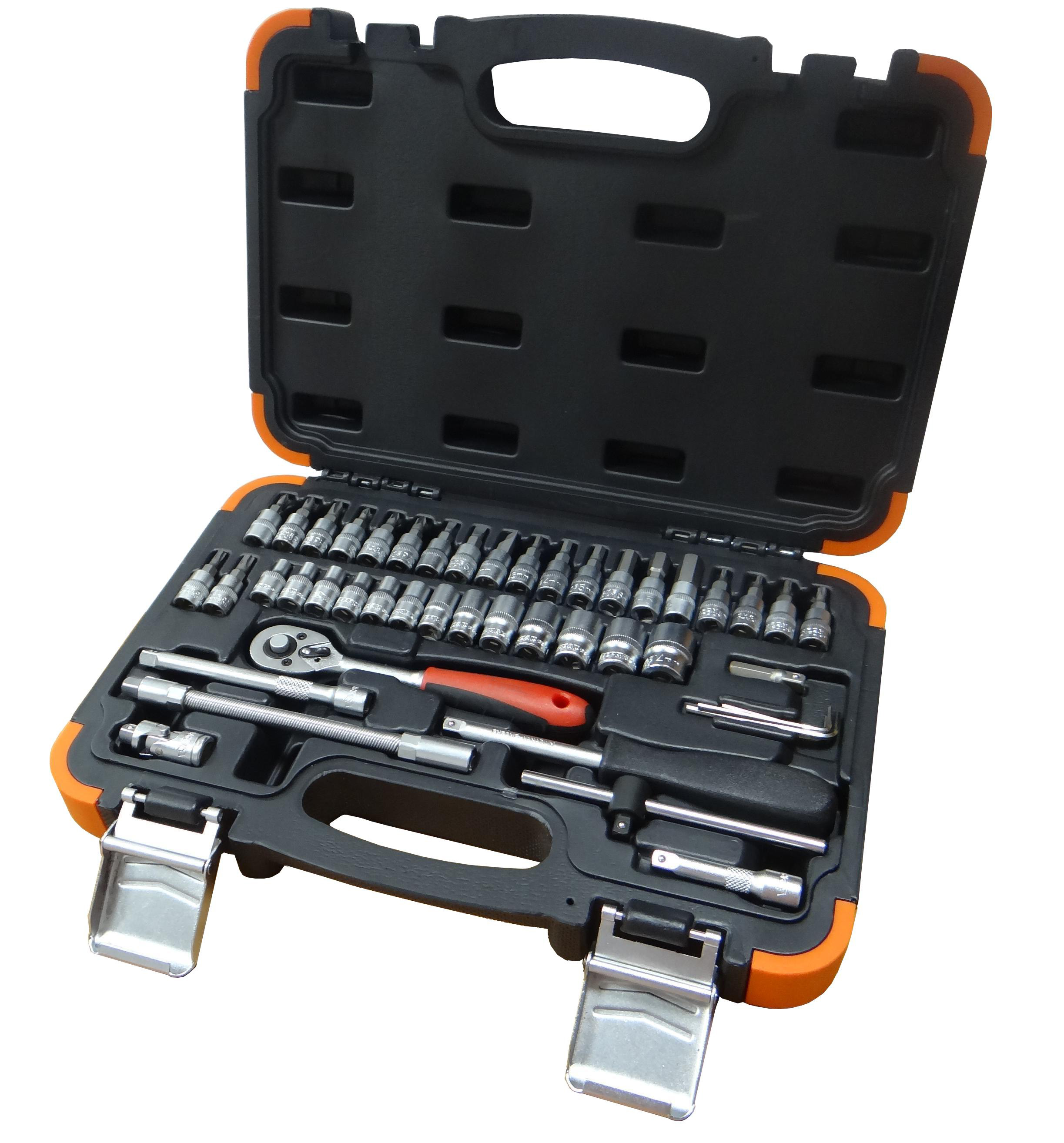 1/4" DR. Socket Wrench Set 46 PCS